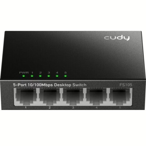 Switch 5 Θέσεων Cudy FS105 10/100 Mbps Μεταλλικό