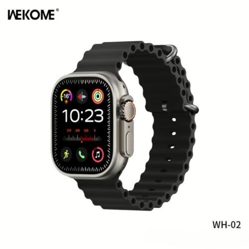 Smartwatch WK WH-02 Tιτάνιο Xρυσό