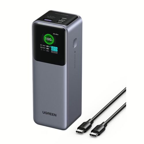 Power Bank 25000mAh PD 200W UGREEN PB722 35525B 3 θέσεων, με καλώδιo USB-C 240W