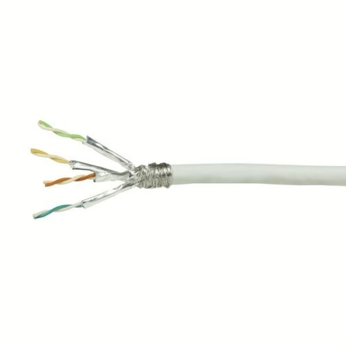 Καλώδιο Δικτύου F/UTP CAT5 LogiLink CPV001 100m Μονόκλωνο Γκρι