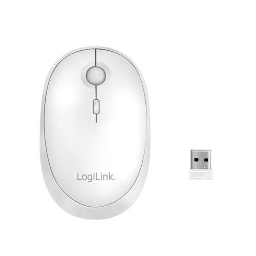 Ασύρματο Ποντίκι 2.4 GHz & BT LogiLink ID0204 Λευκό