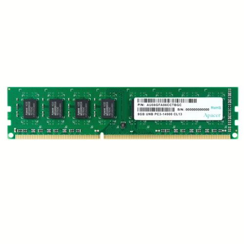 Μνήμη RAM Apacer 8GB 1600MHz CL11 DDR3 DIMM