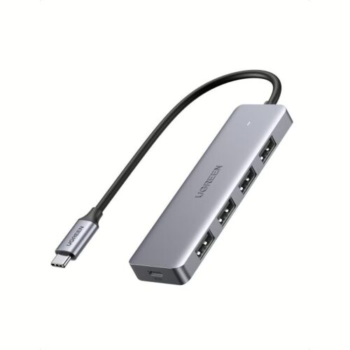 USB-C 3.0 Hub 4 Θέσεων UGREEN CM219 70336 Γκρί