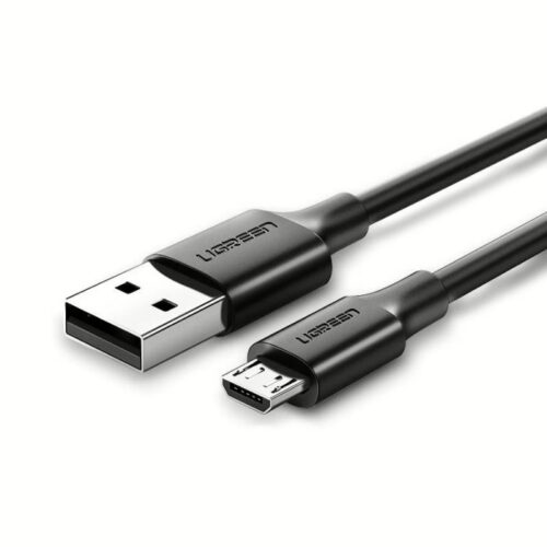 Καλώδιο Φόρτισης UGREEN US289 60136 USB σε Micro Usb 1m Μαύρο