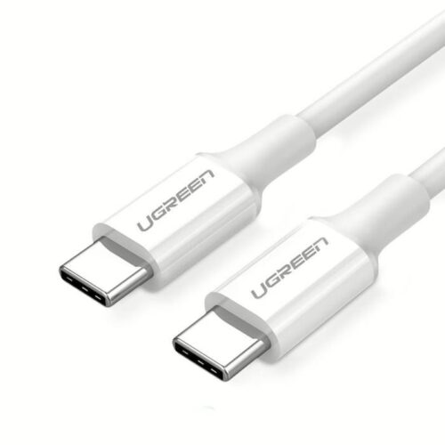Καλώδιο Φόρτισης UGREEN US264 60520 USB-C σε USB-C PD 60W 2m Λευκό
