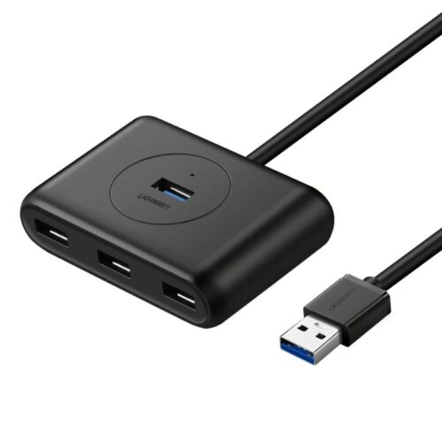 USB 3.0 Hub 4 Θέσεων UGREEN CR113 20291 Μαύρο