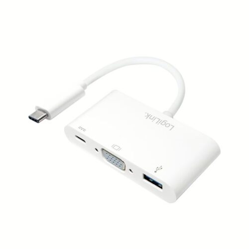 Μετατροπέας USB-C σε VGA/Type-C/USB Logilink UA0260