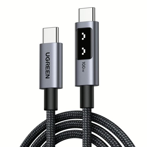 Καλώδιο Φόρτισης UGREEN L509 35501 USB-C σε USB-C PD 100W 1m Μαύρο
