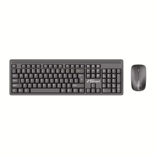Ασύρματο Πληκτρολόγιο & Ποντίκι Element KB-255WMS v2.0