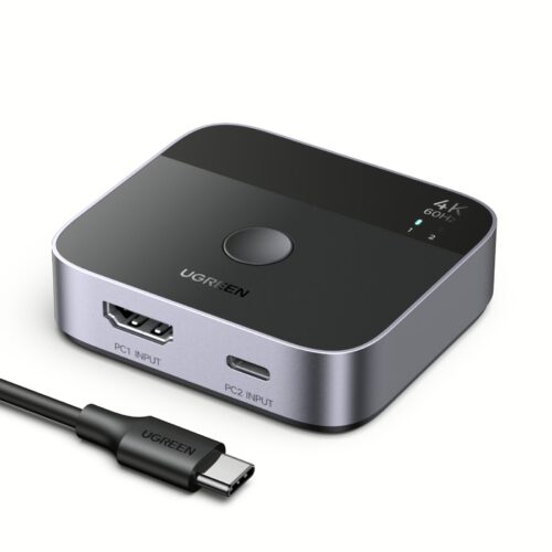 HDMI/USB-C Switch 2 θέσεων 4K/60Hz UGREEN AW503 55452