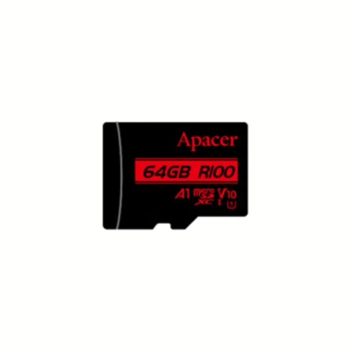 Κάρτα Μνήμης Micro SDHC Apacer R100 64GB UHS-I U1 Class10