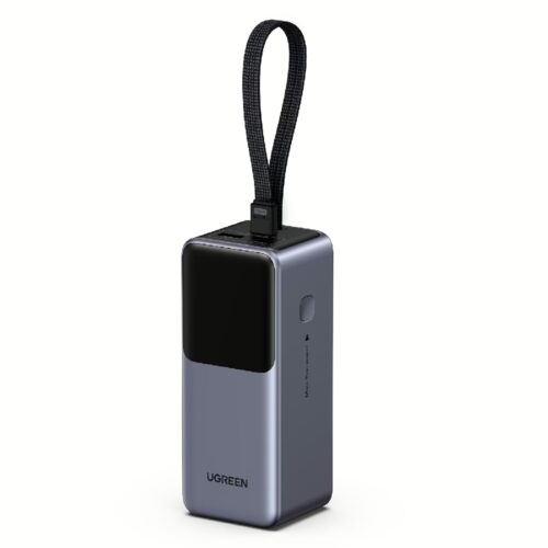 Power Bank 20000mAh PD 130W UGREEN PB723 55365B 2 Θέσεων, με καλώδιο USB-C 60W Γκρι