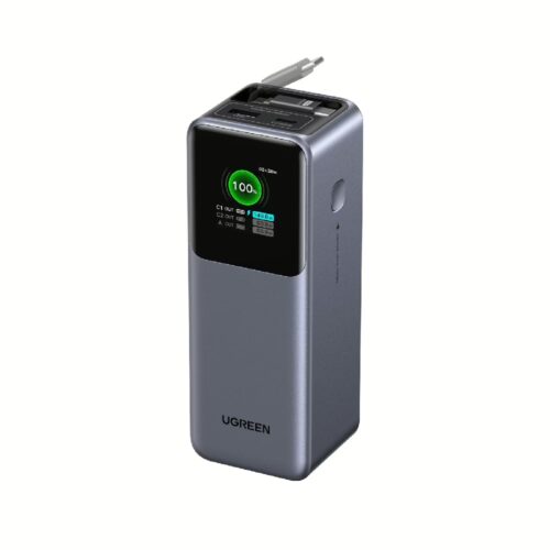 Power Bank 20000mAh PD 165W UGREEN PB726 55987B 2 Θέσεων, με καλώδιo USB-C 240W Γκρι