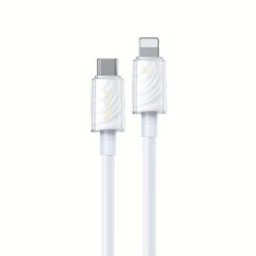 Καλώδιο Φόρτισης WK WDC-73 USB-C σε Lightning PD 30W 1.2m Λευκό