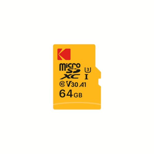 Κάρτα Μνήμης Micro SDHC Kodak 64GB UHS-I U3 V30