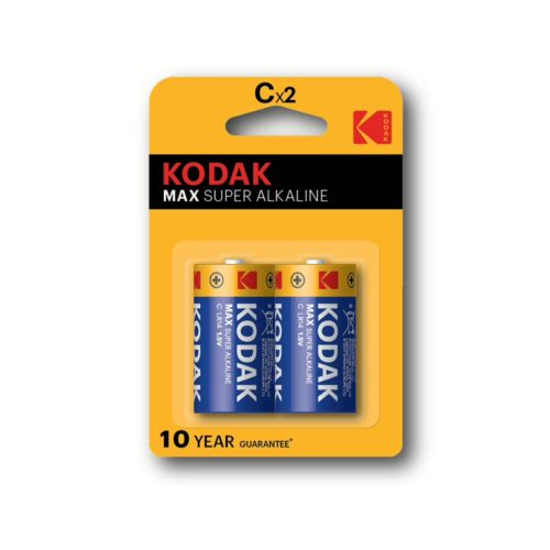 Μπαταρίες Αλκαλικές C Kodak LR14 (2τμχ)
