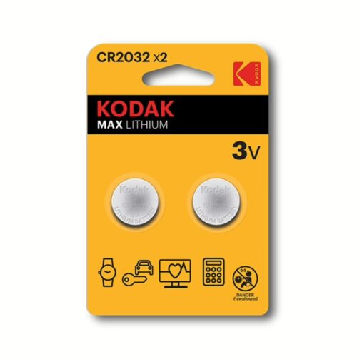 Μπαταρίες Λιθίου Kodak CR2032 (2τμχ)