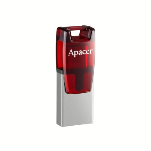 USB Stick Apacer AH180 32GB USB 3.2 Gen 1/USB-C Κόκκινο
