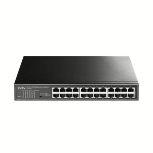 Switch 24 Θέσεων Cudy FS1024 10/100 Μbps Unmanaged, Μεταλλικό