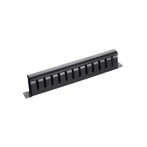 Οδηγός Καλωδίων 12 Θέσεων 1U Power On CM-121-10 με Αφαιρούμενο Μπροστινό Πάνελ