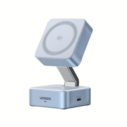 Φορτιστής Σπιτιού 25W Qi2 UGREEN W752 55960B με Ασύρματη Φόρτιση Magnetic Γκρι