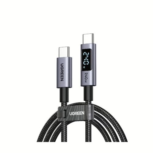 Καλώδιο Φόρτισης UGREEN L530 65867 USB-C σε USB-C PD 240W 2m Μαύρο