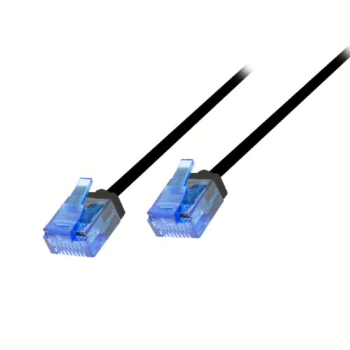 Καλώδιο Δικτύου UTP CAT6A LogiLink CQ3013U 0.30m Μαύρο