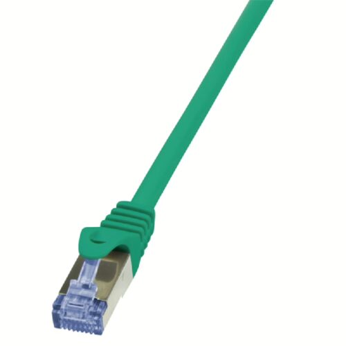 Καλώδιο Δικτύου S/FTP CAT6A LogiLink CQ3015S 0.25m Πράσινο
