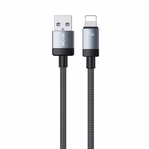 Καλώδιο Φόρτισης WK WDC-97i USB σε Lightning 1m Μαύρο