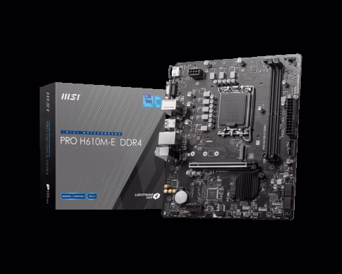 PRO-H610M-E-DDR4